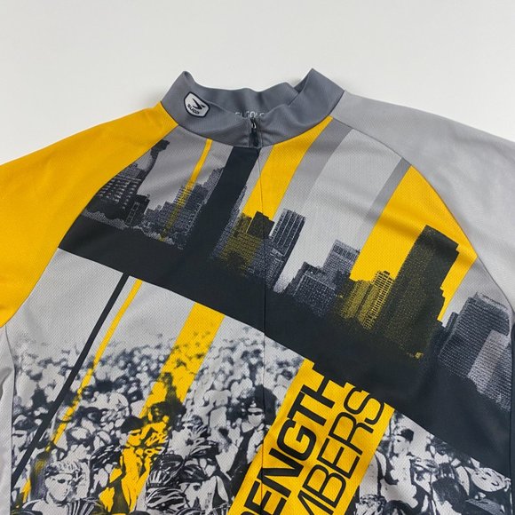 SUGOI Alberta Ride To Conquer Cancer Cycling Jersey Mens XL All Over Print - Picture 4 of 6